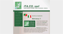 Desktop Screenshot of itacosarl.com